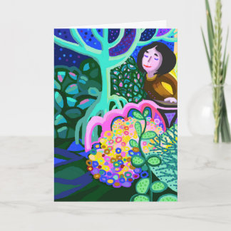 Romantic declaration of love card