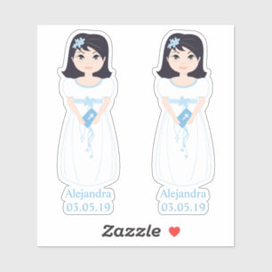 Romantic Design Communion Niña with Orla Floral