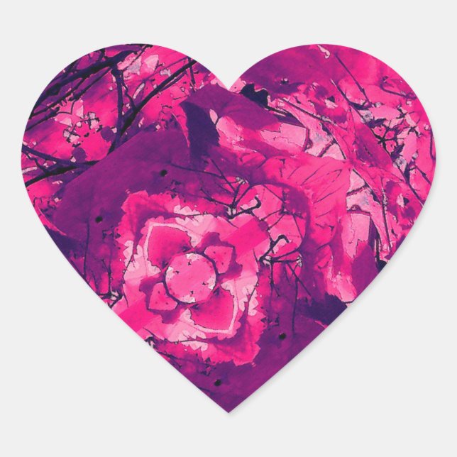Romantic Dream Heart Sticker (Front)