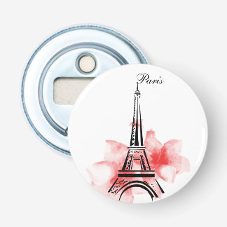 Romantic Eiffel Tower Paris Bottle Opener
