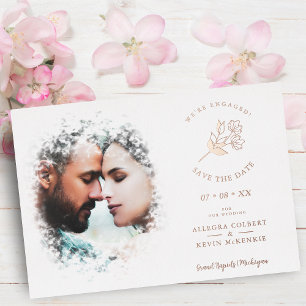 Romantic Elegant Overlay Misty Effect Photo 