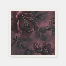 Romantic Elegant roses & Dark Vintage floral