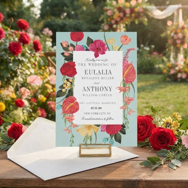 Romantic Elegant Wedding Invitation (Creator Uploaded)