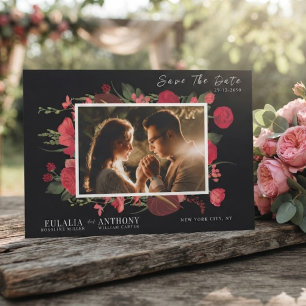 Romantic Elegant Wedding Save the Date Invitation