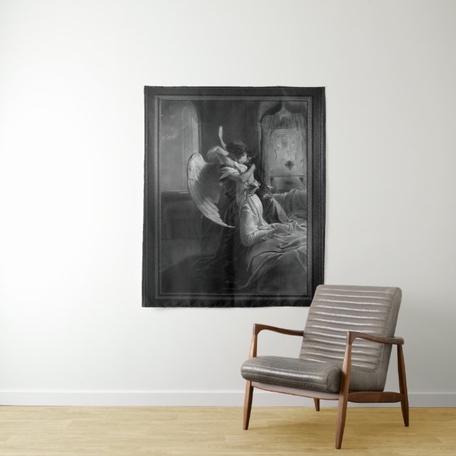 Romantic Encounter by Mihaly von Zichy Tapestry (In Situ)