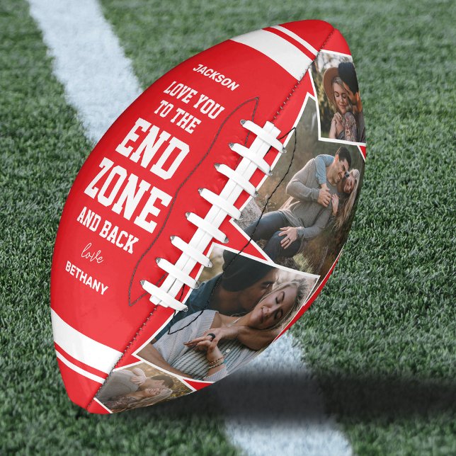 Romantic "End Zone and Back" 4 Photo American Football (Creator Uploaded)
