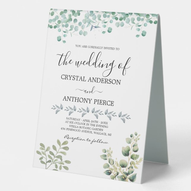 Romantic Eucalyptus Themed Garden (Front)