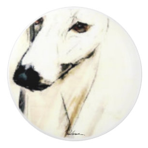 Romantic Eyes . . . Ceramic Knob