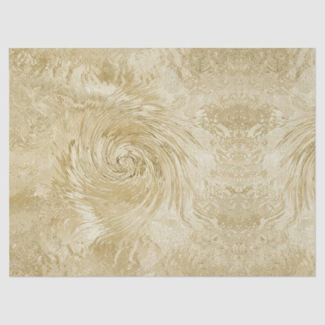 Romantic Feathers Angel Wings Abstract Victorian Tissue Paper (Front)