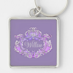Romantic,Feminine,Personalised  Key Ring