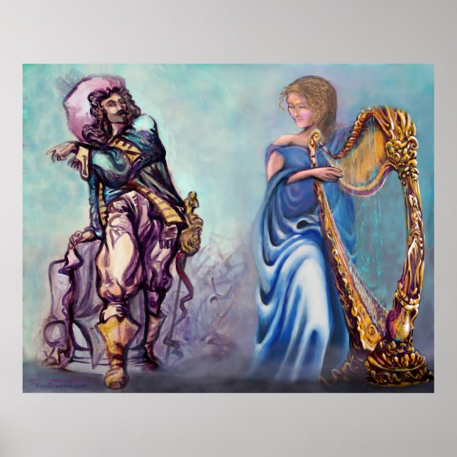 Romantic Flirtation Poster (Front)