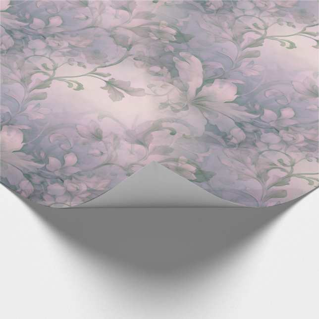 Romantic Floral All Occasion  Wrapping Paper (Corner)