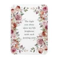 Romantic Floral Anniversary Gift