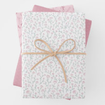 romantic floral delicate and pastel pink FR