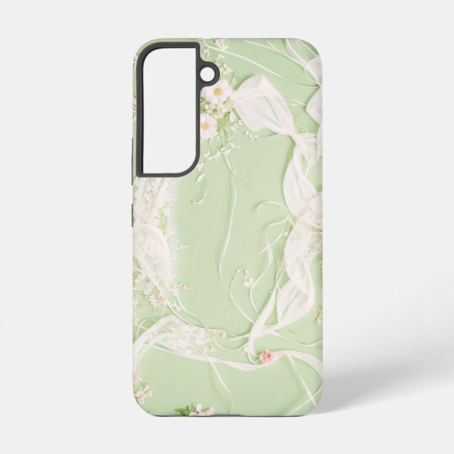 Romantic Floral Lace Phone Case (Back)