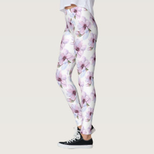 Romantic Floral Pattern Leggings