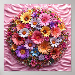 Romantic Floral Wall Art for Bride & Wedding Decor