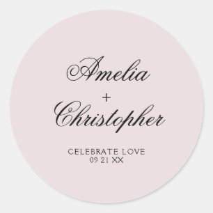 Romantic Floral Wedding Collection Sticker