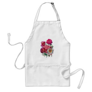 Romantic flower garden standard apron