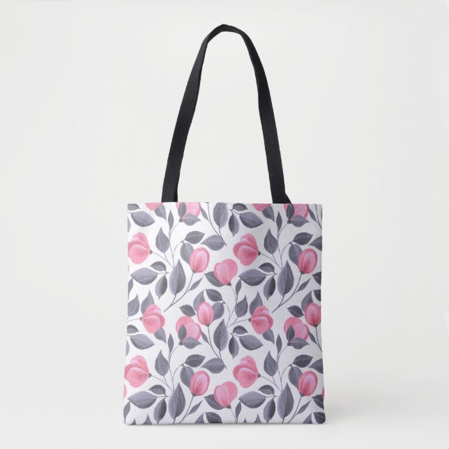Romantic flowers 1 tote bag (Front)