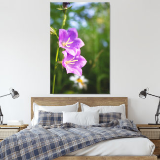 Romantic Flowers – Botanical Fantasy Boho Canvas Print