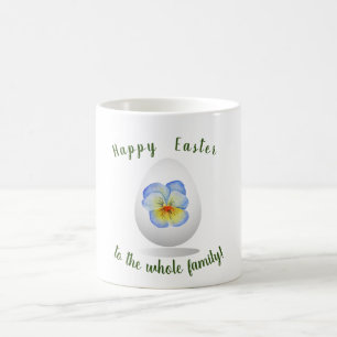 Romantic flowers Happy Easter to you Minimalist Coffee Mug