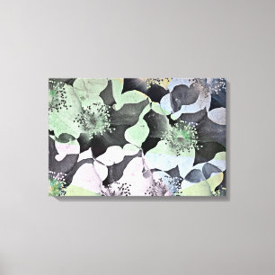 Romantic Flowers in floral design Canvas Print