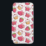 romantic food pattern incipio watson™ iPhone 5 wallet case<br><div class="desc">romantic seamless pattern with hand drawn elements  © and ® Bigstock® - All Rights Reserved.</div>
