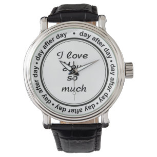 Romantic For Him, Her, I Love You Watch