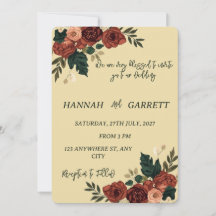 Romantic Garden Floral Wedding
