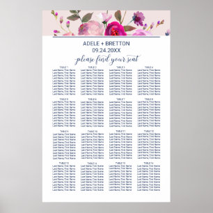 Romantic Garden Seating Chart