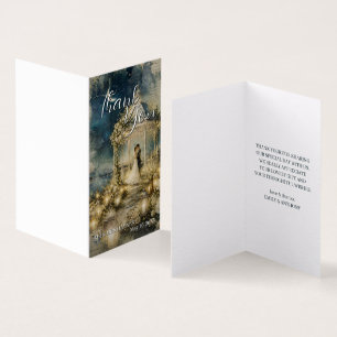 Romantic Garden Wedding Thank You Cards