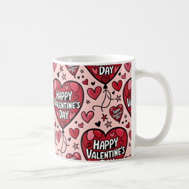 Romantic Gift for Valentine’s Day Coffee Mug (Right)