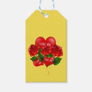 Romantic gift tag