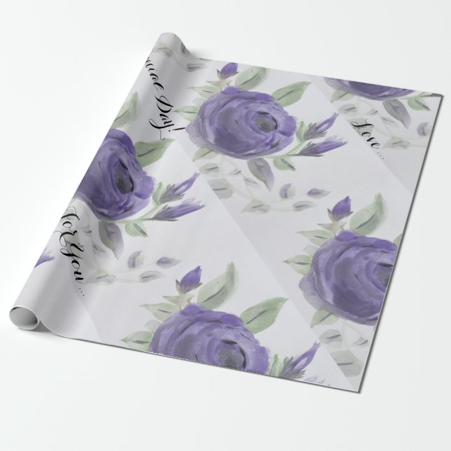 Romantic Gift Wrap (Unrolled)