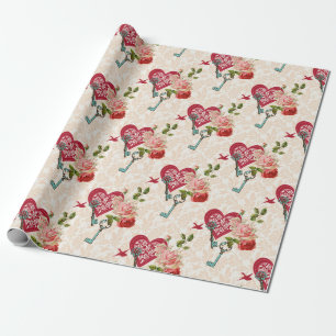 Romantic Gift Wrapping Paper for Valentine's   4