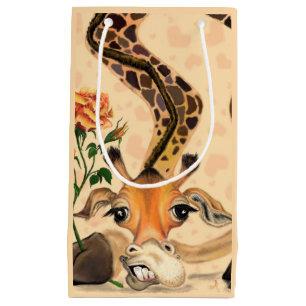 Romantic Giraffe Gift Bag Gentleman Funny