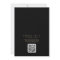 Romantic Gold and Black QR Code All In One Wedding