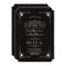 Romantic Gold Black Great Gatsby Art Deco Wedding