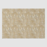 Romantic Gold Glitter Sequin Decoration Christmas Tissue Paper<br><div class="desc">Pretty wrapping tissue paper with an all over design of stylish sparkly romantic gold glittery glitter sequins Suitable wrapping tissue paper for Christmas time. There is no text on this product but could be added if desired. Perfect glitzy wrapping paper for Christmas. If you would like help to customize your...</div>