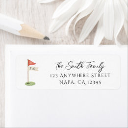 Romantic Golf Flag I Do Golf Wedding Customisable
