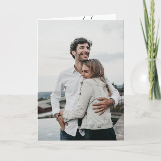 Romantic Good Morning Love Card (Front)