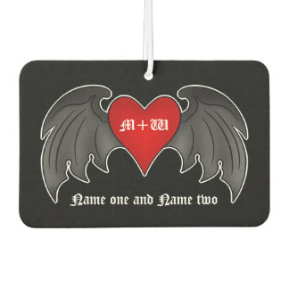 Romantic goth heart | Valentines+day Car Air Freshener