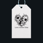 Romantic Gothic For Couples Gift Tags<br><div class="desc">Romantic Gothic For Couples – A romantic gothic design made for couples. Elegant,  dark,  and symbolic. Perfect for alternative weddings or anniversaries.</div>