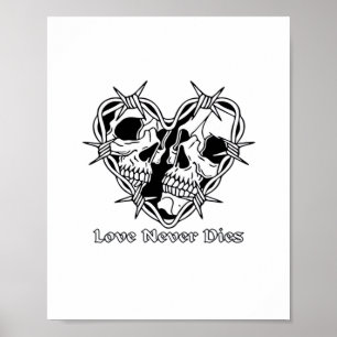 Romantic Gothic For Couples Poster