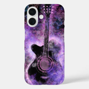 Romantic Guitar Music - Magic Sound iPhone 16 Case
