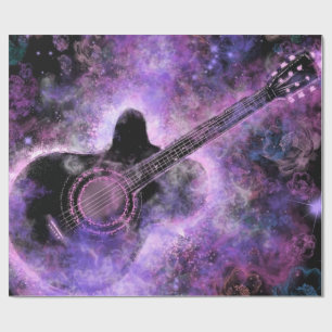 Romantic Guitar Music - Magic Sound Wrapping Paper