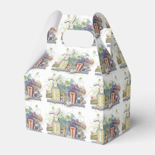 Romantic Happy Easter Bunny Greeting Favour Box