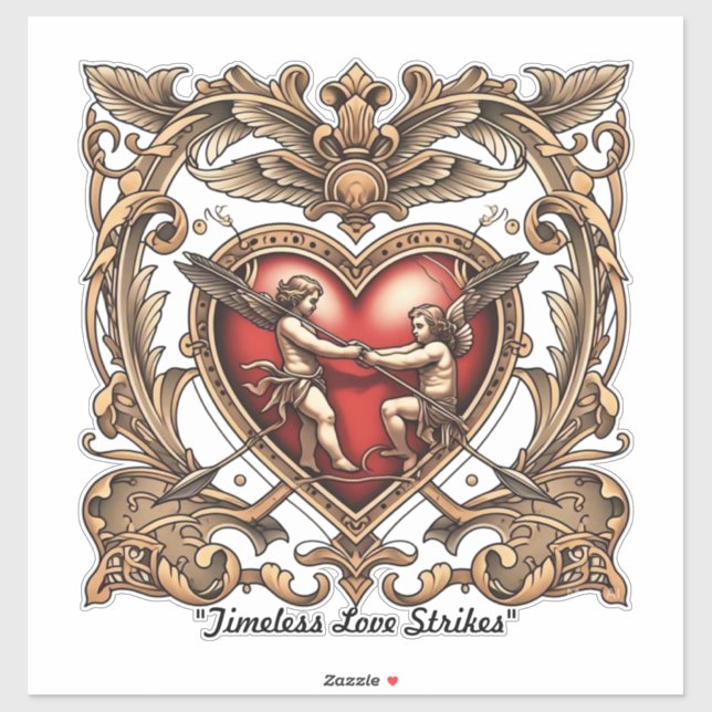 "Romantic Heart Arrow" (Sheet)