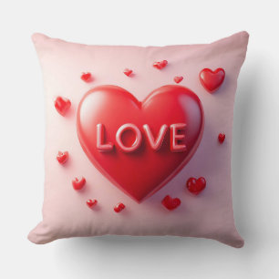 ❤️ Romantic Heart Decor For Valentine Room Cushion